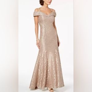 Dress - Off-the-shoulder Lace Gown
